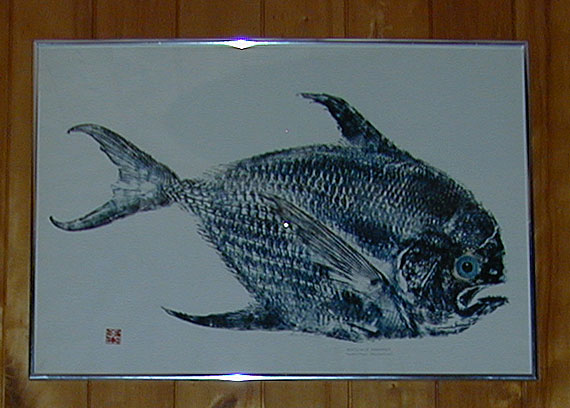 Fish Print Art