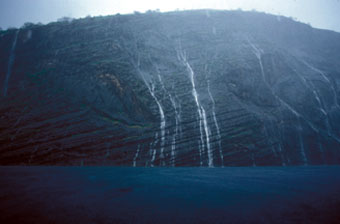 Wet Galapagos Island