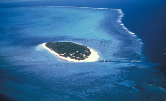 Heron Reef with Heron Island