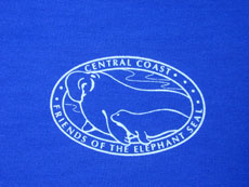 Friends of the elephant seal volunteer logo